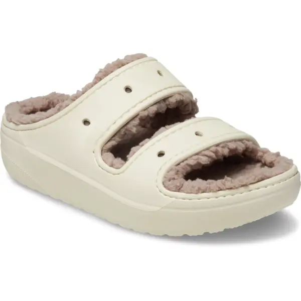 Crocs Classic Cozzzy Sandal - Bone:Mushroom5