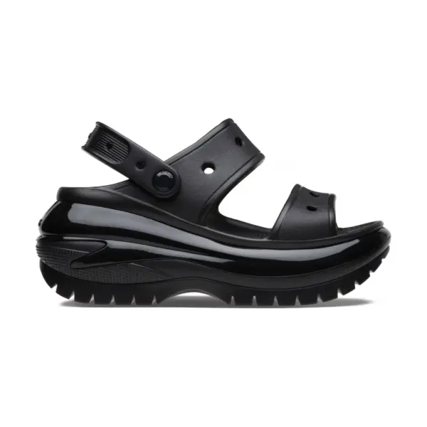 Crocs Classic Mega Crush Sandal - BLACK1