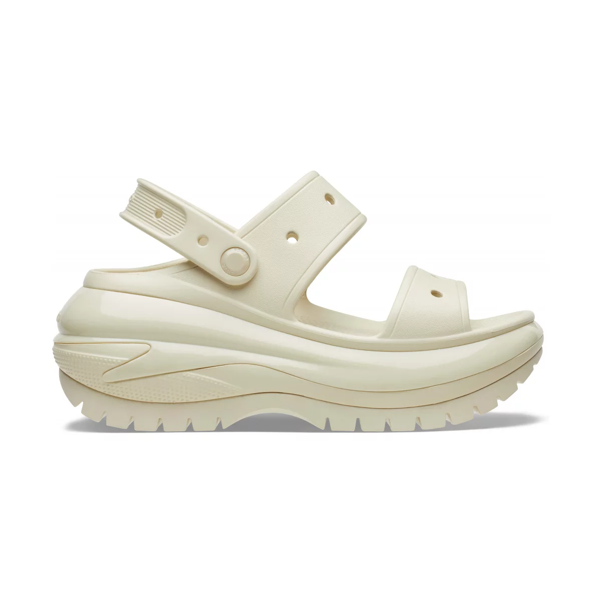 Crocs Classic Mega Crush Sandal - BONE