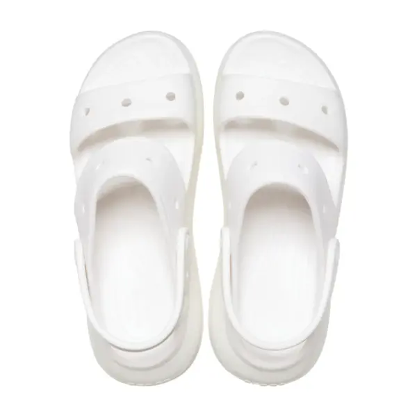 Crocs Classic Mega Crush Sandal - WHITE4