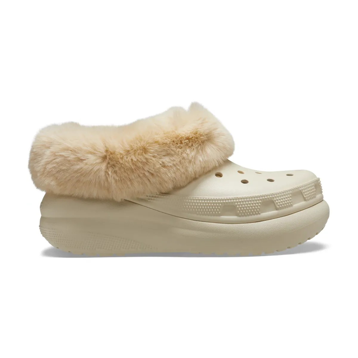 Crocs Furever Crush Shoe - BONE