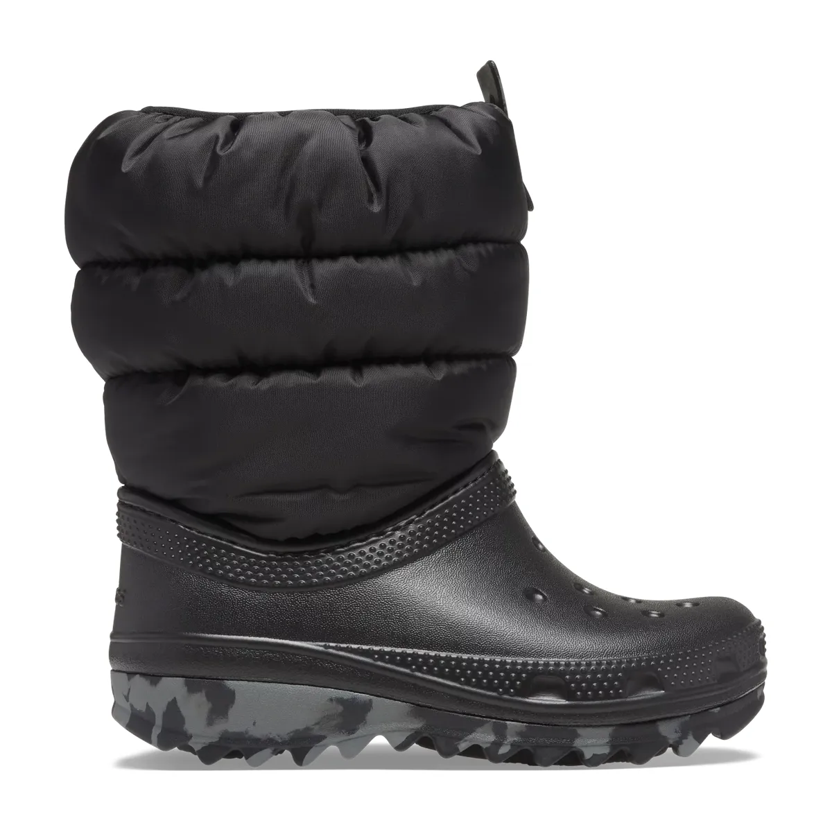 Crocs Kids Classic Neo Puff Boot - Black