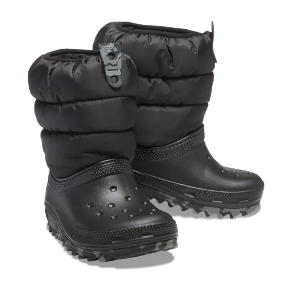 Crocs Kids Classic Neo Puff Boot - Black6