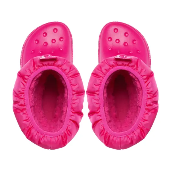 Crocs Kids Classic Neo Puff Boot - Candy Pink4