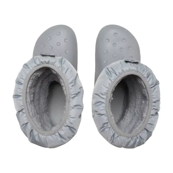 Crocs Kids Classic Neo Puff Boot - Light Grey4