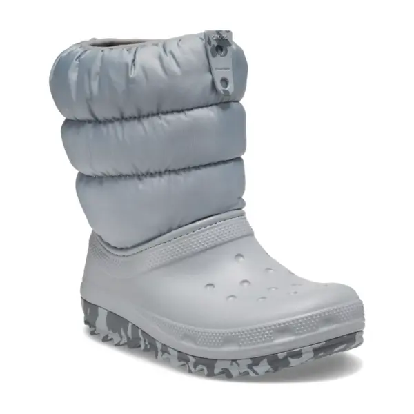 Crocs Kids Classic Neo Puff Boot - Light Grey6
