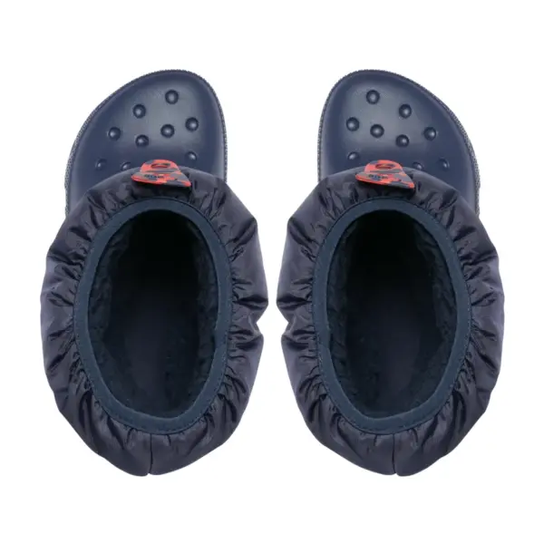 Crocs Kids Classic Neo Puff Boot - NAVY4