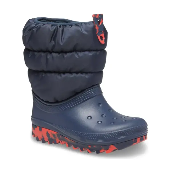 Crocs Kids Classic Neo Puff Boot - NAVY6
