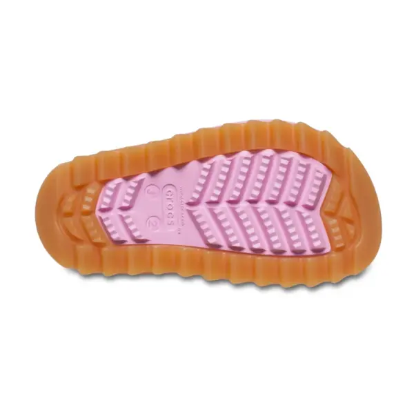 Crocs Kids Classic Neo Puff Boot - PINK TWEED:GUM5