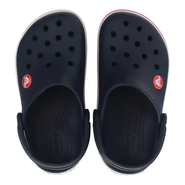 Crocs Kids Crocband Clog - Navy : Red5