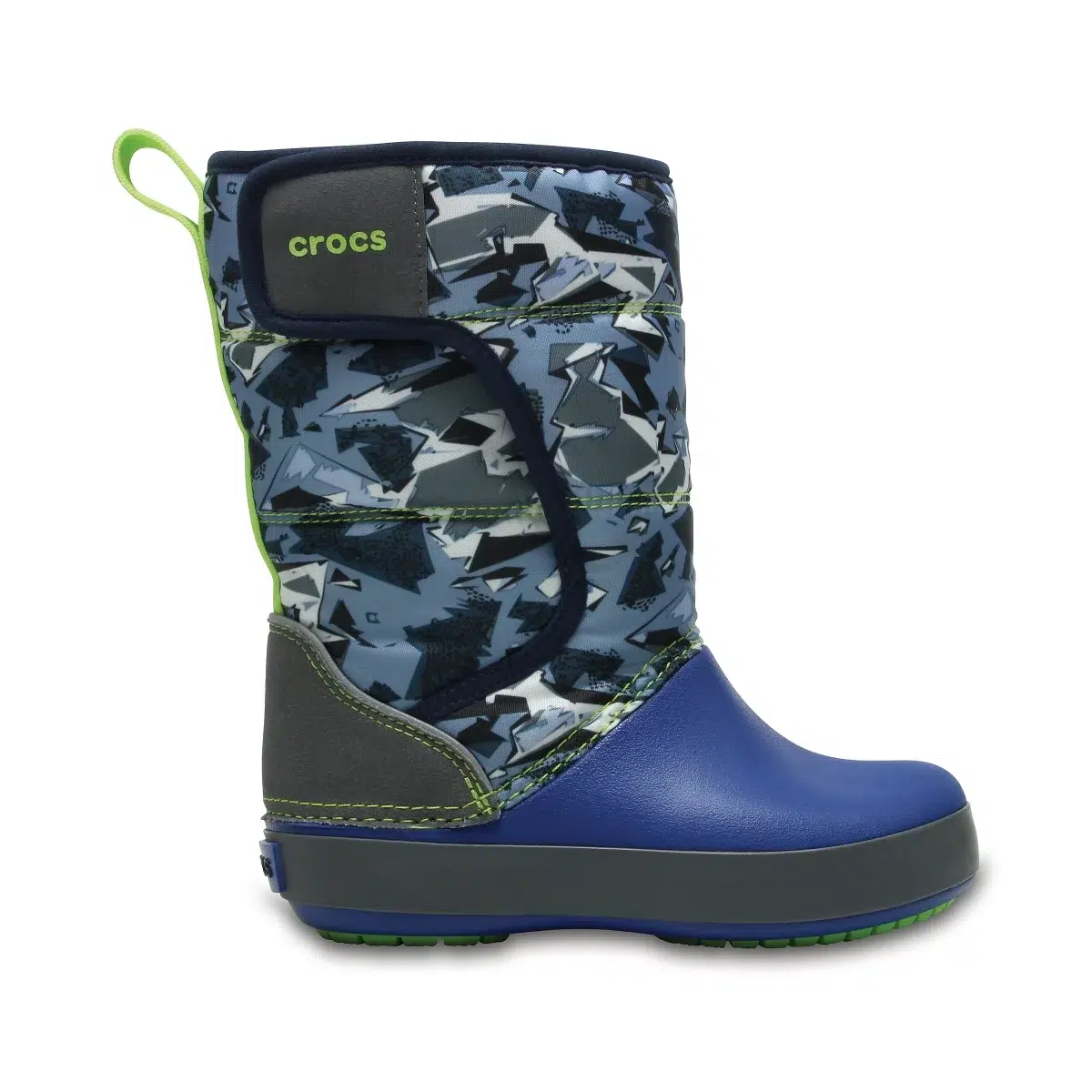 Crocs Kids Lodge Point Graphic Snow Boot1