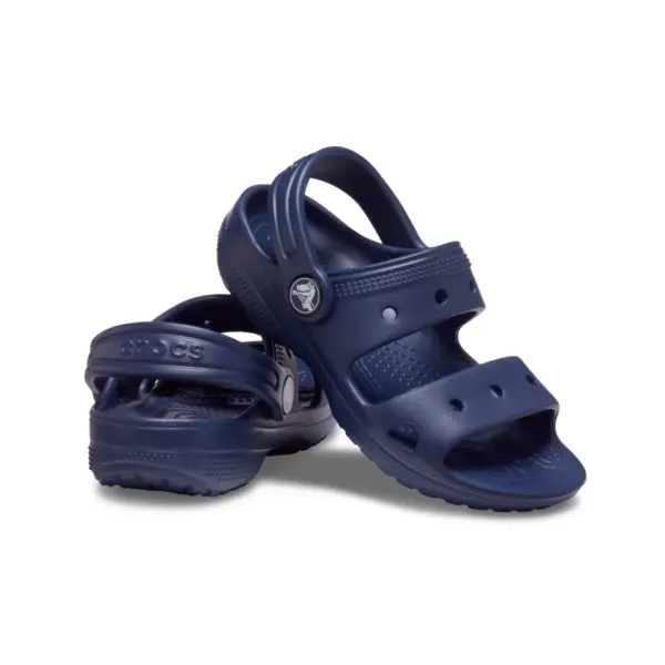 Crocs Toddler Classic Crocs Sandal - Navy4
