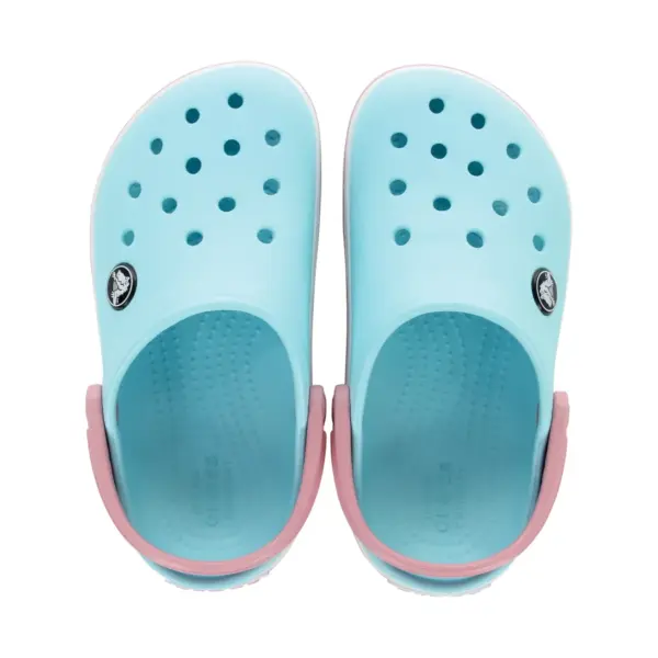 Crocs Toddler Crocband Clog - Ice Blue : White4