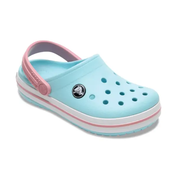 Crocs Toddler Crocband Clog - Ice Blue : White6