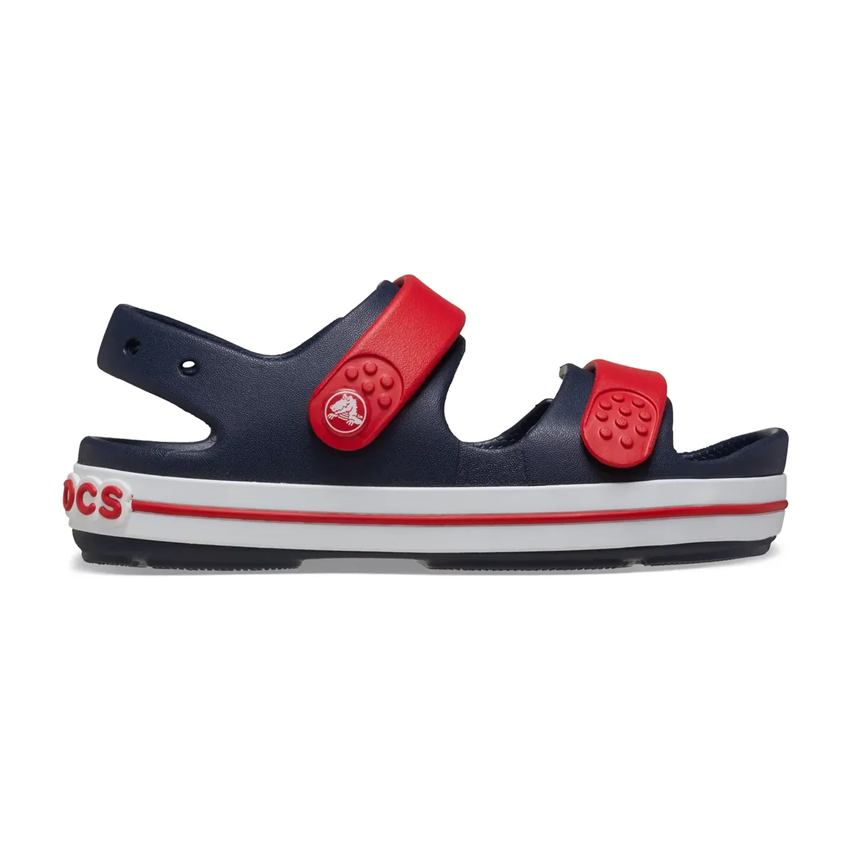 Crocs Toddler Crocband™ Cruiser Sandal - NAVY/VARSITY RED