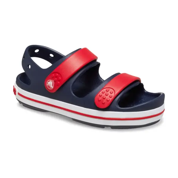 Crocs Toddler Crocband™ Cruiser Sandal - NAVY:VARSITY RED6