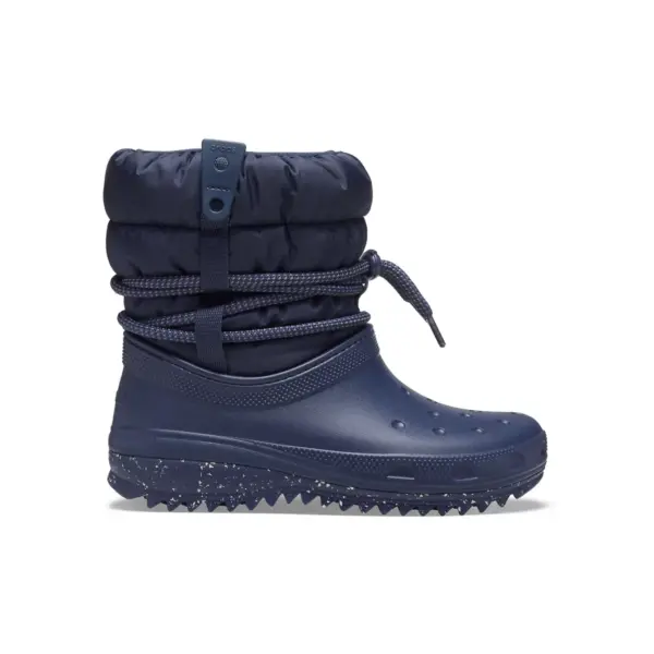 Crocs Womens Classic Neo Puff Luxe Boot - Navy1